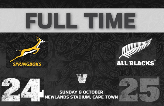 Springboks v All Blacks